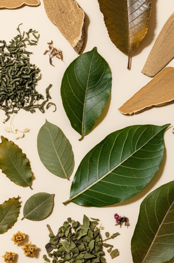 ZempicAid natural ingredients - green tea, kratom, kava, and herbal extracts